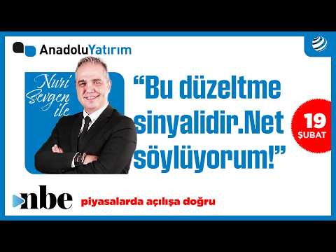 'Borsada Bu Kar Satışı Geliyor Sinyalidir' Dr. Nuri Sevgen 'Beni Asıl Tedirgin Eden' Diyerek Anlattı