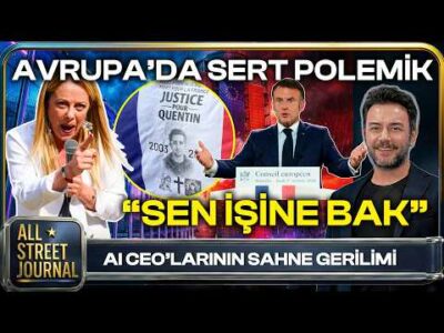 Trump’tan UFO Açılımı- 17 milyar $’lık Gazze Planı-Macron Meloni’ye Sert Çıktı | ALL STREET JOURNAL