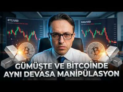Gümüş'te ve Bitcoin'de Aynı Devasa Manipülasyon!