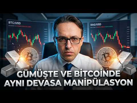 Gümüş'te ve Bitcoin'de Aynı Devasa Manipülasyon!