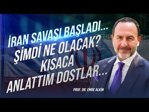 İran Savaşı Başladı.. Şimdi ne olacak? Kısaca anlattım Dostlar.. | Emre Alkin