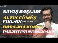 SAVAŞ BAŞLADI İRAN BOMBALANIYOR! ALTIN GÜMÜŞ FIRLADI, BORSADA KORKU |Emre ŞİRİN #savaş #borsa #altın