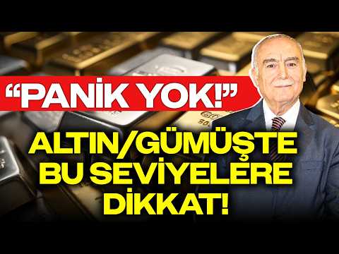 Altın/Gümüşte 'PANİK YAPMAYIN!' Mehmet Ali Yıldırımtürk Net Konuştu