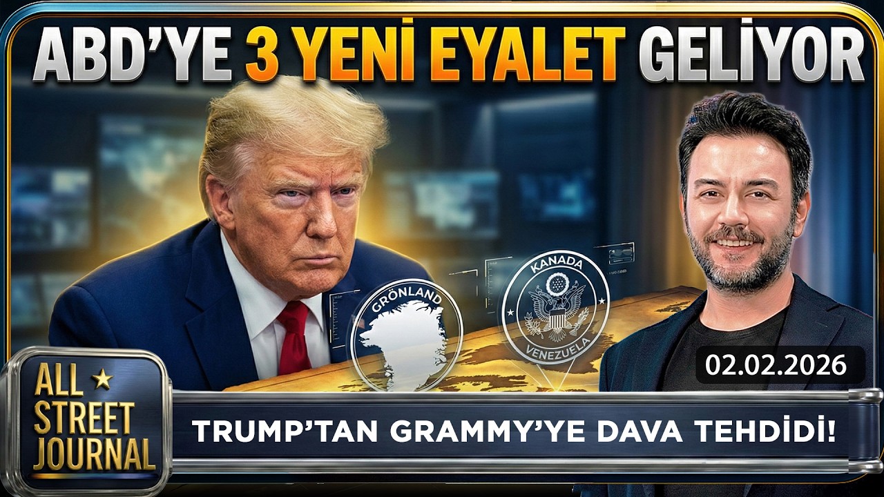 Trump’tan 3 Eyalet Şakası | ABD’de İran Trafiği | İngiltere’de Epstein İstifası | ALL STREET JOURNAL