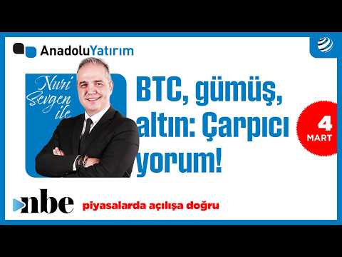 Piyasanın Şifreleri: Altın, Gümüş, Bitcoin! YATIRIMCILAR DİKKAT Dr. Nuri Sevgen Anlattı