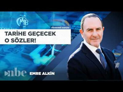 Emre Alkin’den TCMB’ye Sert Eleştiri: ‘Dikiz Aynası Gibi!’