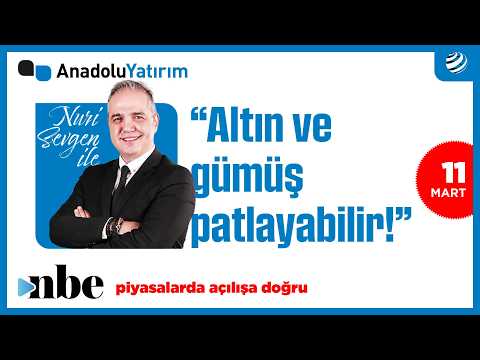 Dr. Nuri Sevgen: Altın ve Gümüşte Sıkışma Var! YUKARI YÖNLÜ PATLAYABİLİR