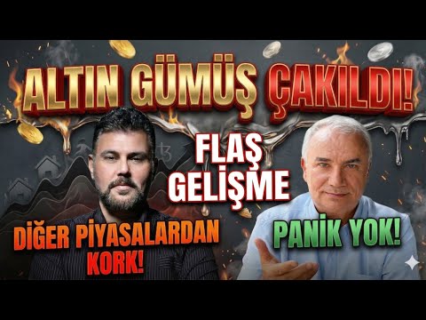 ALTIN GÜMÜŞ ÇAKILDI! PANİK YOK! DİĞER GELİŞMELERDEN KORK! | Murat Muratoğlu - Remzi Özdemir