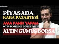 PİYASADA KARA PAZARTESİ! AMA PANİK YAPMA! OYUNA GELME! Emre Şirin #borsa #altın #gümüş