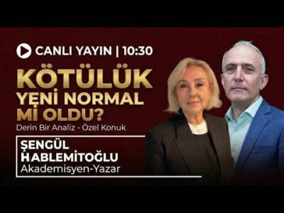 #CANLI Kötülük Yeni Normal mi Oldu? | Şengül Hablemitoğlu & Emin Çapa