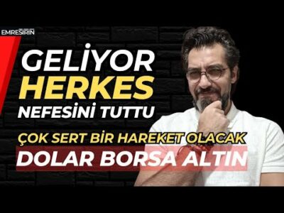 GELİYOR! PİYASADA HERKES NEFESİNİ TUTTU... HAREKET SERT OLACAK! #borsa #altın #gümüş #iran ran