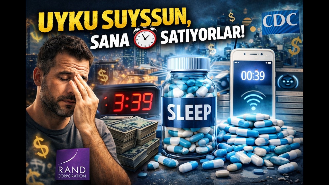 UYKUNUZ ÇALINIYOR, SONRA SİZE GERİ SATILIYOR | Uykusuzluğun Ekonomi Politiği