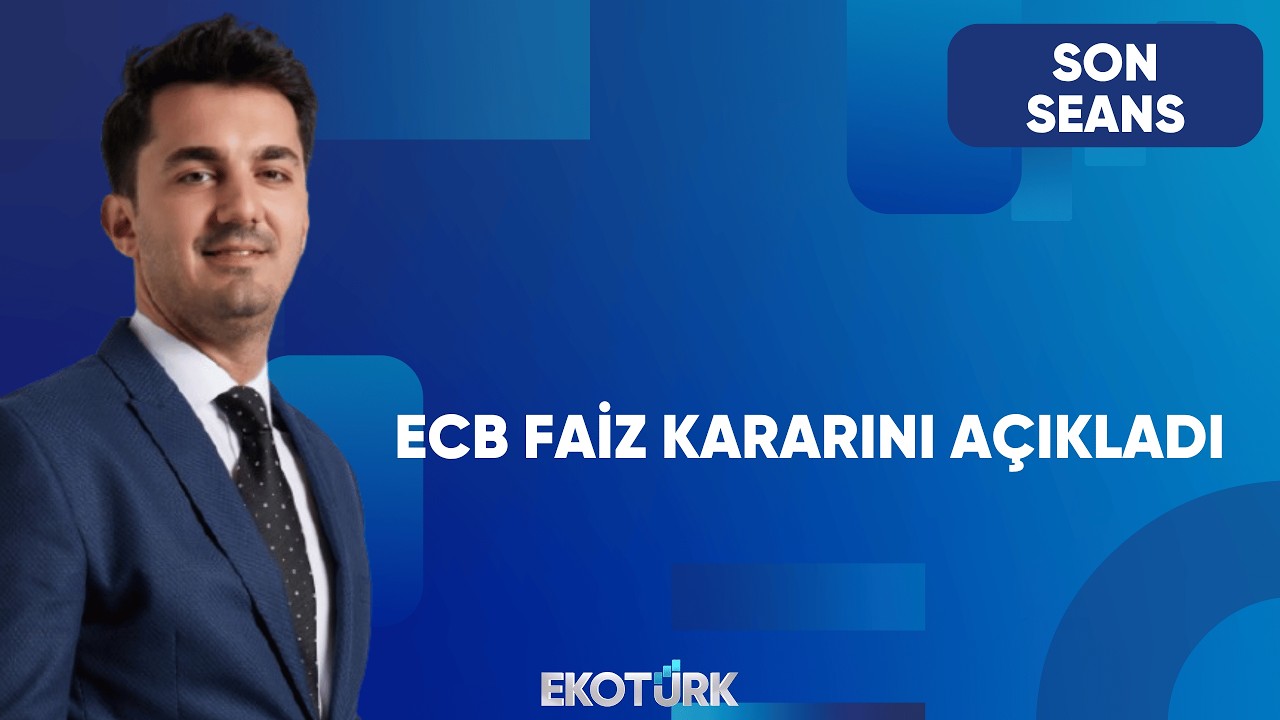 Avrupa Merkez Bankası Faizi Yüzde 2'de Sabit Bıraktı | Son Seans