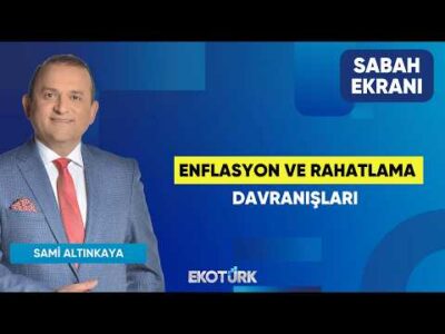 Enflasyon ve Rahatlama Davranışları | Prof. Dr. Hüseyin Selimler | Sami Altınkaya | Sabah Ekranı