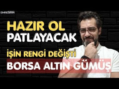 HAZIR OL PATLAYACAK! GELİYOR... Emre Şirin #borsa #altın #gümüş #piyasa