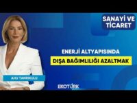 Enerji Altyapısında Dışa Bağımlılığı Azaltmak | Ahu Tanrıkulu | Sanayi ve Ticaret