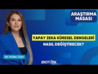 Yapay Zeka Küresel Dengeleri Nasıl Değiştirecek? | Dr. Tuğba Özay | Araştırma Masası