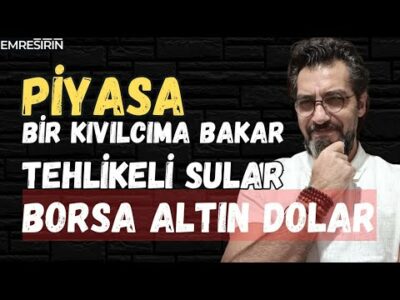 PİYASA KRİTİK SINIRDA! BİR KIVILCIMA BAKAR! Emre Şirin #borsa #altın #gümüş