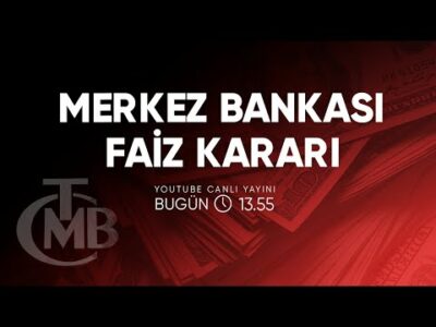 TCMB Faiz Kararı Canlı Yayın | Ekonomi Ekranı