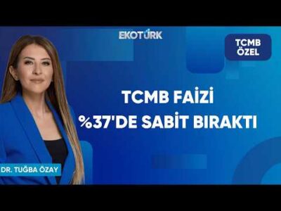 TCMB Faizi %37'de Sabit Bıraktı | Merkez Bankası Özel Yayını | 22.04.2026