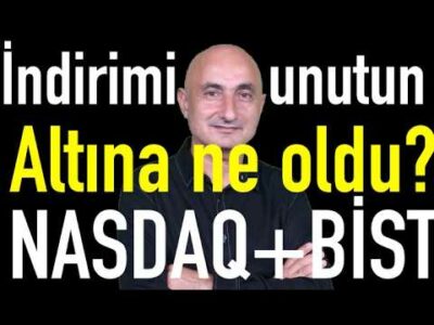 İndirimi unutun! | Altın, gümüş, Nasdaq⬇ | Borsa oradan döndü