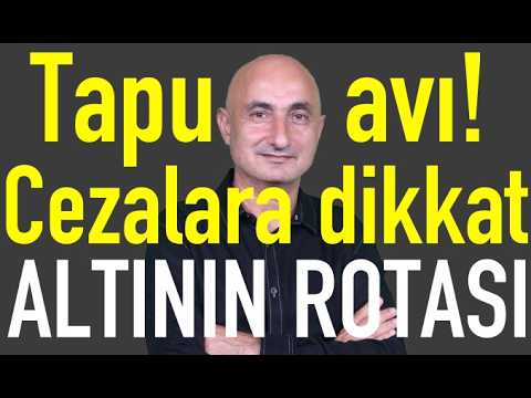 Tapuda ucuz fiyata ceza yağmuru | Altının rotası | Bilanço yükselişleri