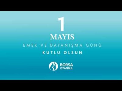 Tüm emekçilerin 1 Mayıs Emek ve Dayanışma Günü kutlu olsun