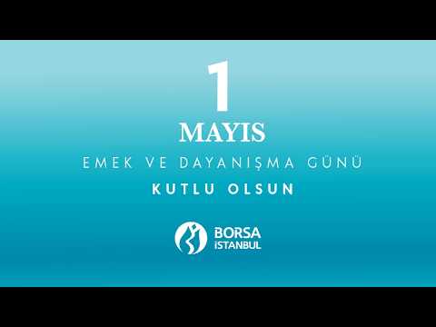 Tüm emekçilerin 1 Mayıs Emek ve Dayanışma Günü kutlu olsun