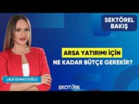 Arsa Yatırımı İçin Ne Kadar Bütçe Gerekir? | Halil İbrahim Dindi | Lale Elmacıoğlu | Sektörel Bakış