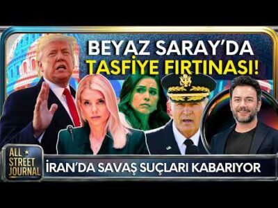 Trump Adalet Bakanı ve Ordu Tepesini Biçti, İstihbaratta Alarm! | Savaş Suçları | ALL STREET JOURNAL