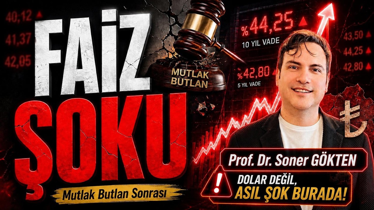 Dolar Değil, Faiz Patladı ! Mutlak Butlan Ekonomisinde Asıl Risk Ne ? | SONER GÖKTEN