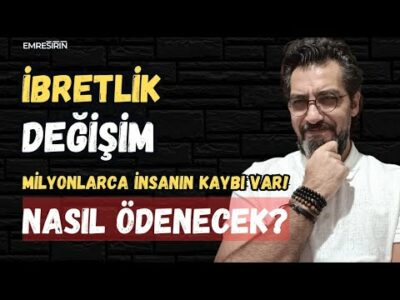 İBRETLİK DEĞİŞİM! MİLYONLARCA İNSANIN KAYBI VAR! NASIL ÖDENECEK? TÜİK BAŞKANI GİTTİ!