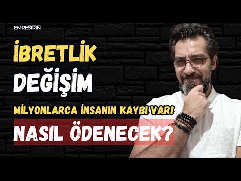 İBRETLİK DEĞİŞİM! MİLYONLARCA İNSANIN KAYBI VAR! NASIL ÖDENECEK? TÜİK BAŞKANI GİTTİ!