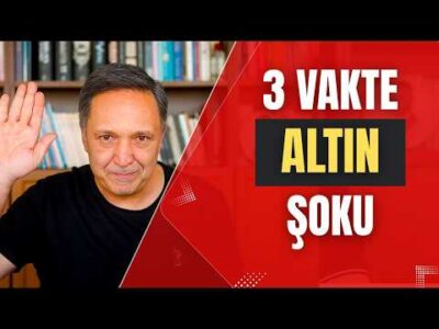 3 VAKTE ALTIN ŞOKU dolar, altın,gümüş,borsa,ekonomi