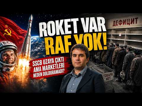 SSCB Uzaya Gitti Ama Raflar Boştu! Sovyet Ekonomisinin Büyük Paradoksu - SSCB Ekonomisi 3. Bölüm