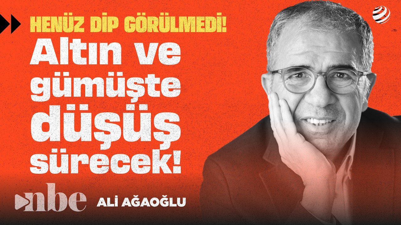 Altın ve Gümüşte Bu Seviyeye Kadar Düşecek... Ekonomist Ali Ağaoğlu TARİH VEREREK Uyardı!
