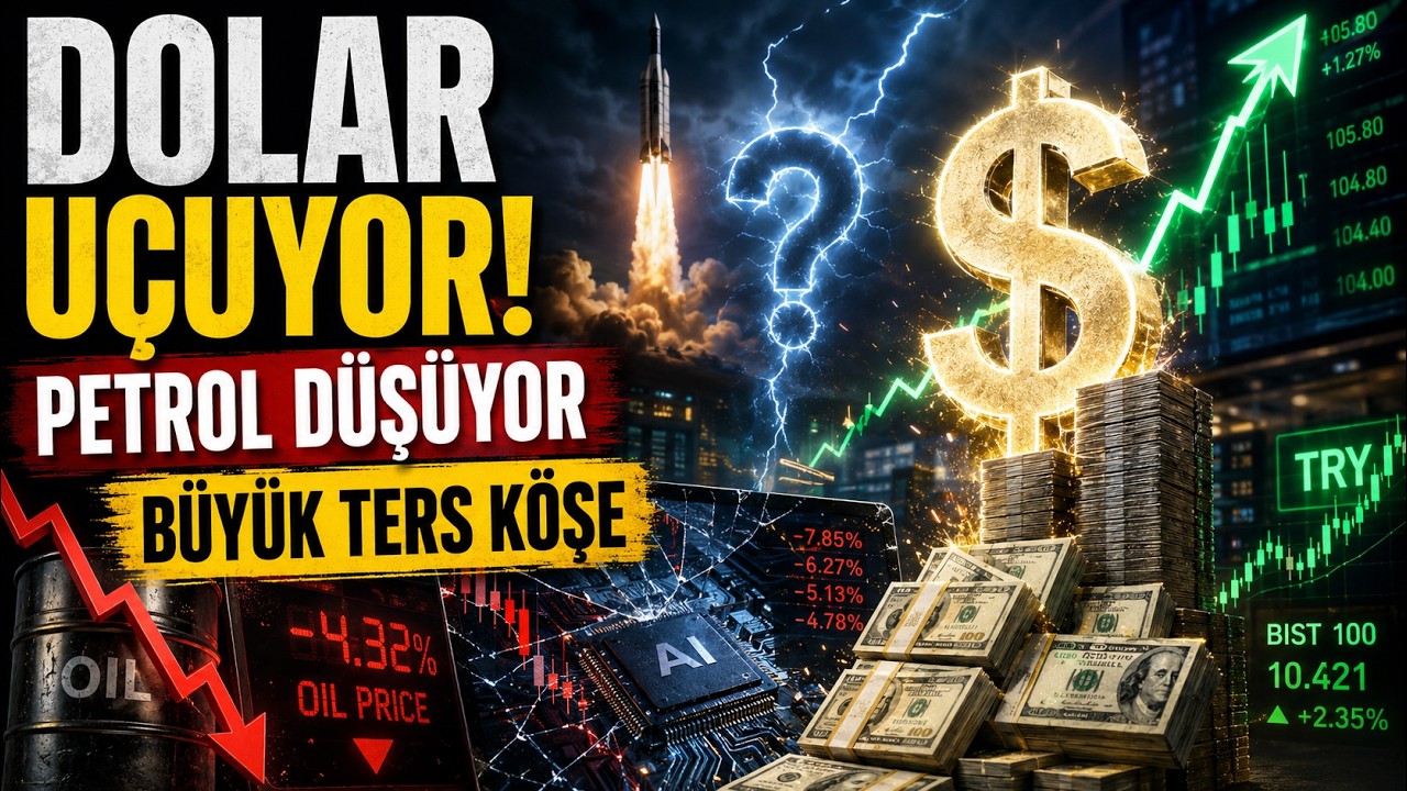 Dolar Uçuyor, Petrol Düşüyor: Fed, AI Balonu ve Türkiye İçin Büyük Ters Köşe