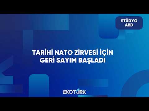Trump NATO Zirvesi İçin Türkiye'ye Geliyor | Stüdyo ABD