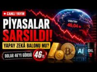 Dünya Piyasaları Sarsıldı: Yapay Zekâ Balonu mu Patlıyor? Dolar, Altın, Bitcoin, Borsa