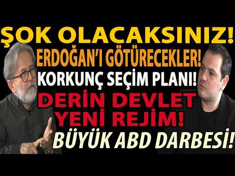 ŞOK OLACAKSINIZ! ERDOĞAN’I GÖTÜRECEKLER! KORKUNÇ SEÇİM PLANI! DERİN DEVLET YENİ REJİM! ABD DARBESİ!