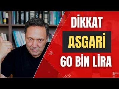 ASGARİ 60 BİN LİRA dolar, altın,gümüş,borsa,ekonomi