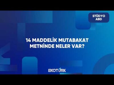 ABD ve İran'dan Savaşı Bitiren Mutabakat | Stüdyo ABD