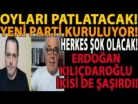 OYLARI PATLATACAK! YENİ PARTİ KURULUYOR! HERKES ŞOK OLACAK! ERDOĞAN KILIÇDAROĞLU İKİSİ DE ŞAŞIRDI!