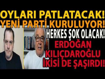 OYLARI PATLATACAK! YENİ PARTİ KURULUYOR! HERKES ŞOK OLACAK! ERDOĞAN KILIÇDAROĞLU İKİSİ DE ŞAŞIRDI!