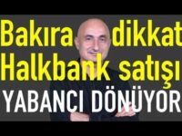 Bakıra dikkat | Halkbank hissesinde Ali-Cengiz | Sıcak para dönüyor