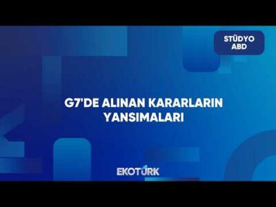 G7 Kararları ABD - Çin İlişkilerini Nasıl Etkiler? | Stüdyo ABD