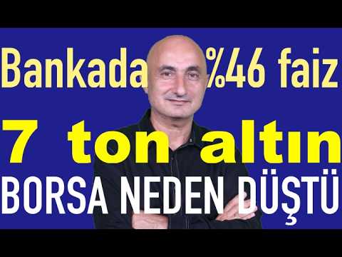 %46 faiz nerede? | Merkez Banksı yine altın sattı | Borsada İran etkisi