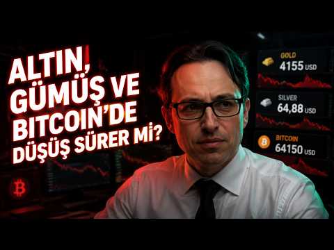 Altın, Gümüş ve Bitcoin'de Düşüş Sürer mi?