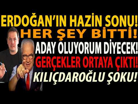 HER ŞEY BİTTİ! ERDOĞAN’IN HAZİN SONU! GERÇEKLER ORTAYA ÇIKTI! YİNE ADAY OLACAK! KILIÇDAROĞLU ŞOKU!