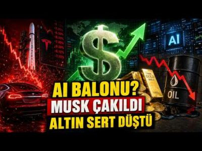 Musk’ın Trilyonluk Çöküşü: AI Balonu, Fed Paniği ve Altında Sert Kırılma